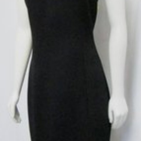 Michael Kors Evening Collection Black Halter Dress NEW 10 Medium Sequins - Picture 5 of 8